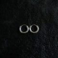 Small 3mm Silver Hoops