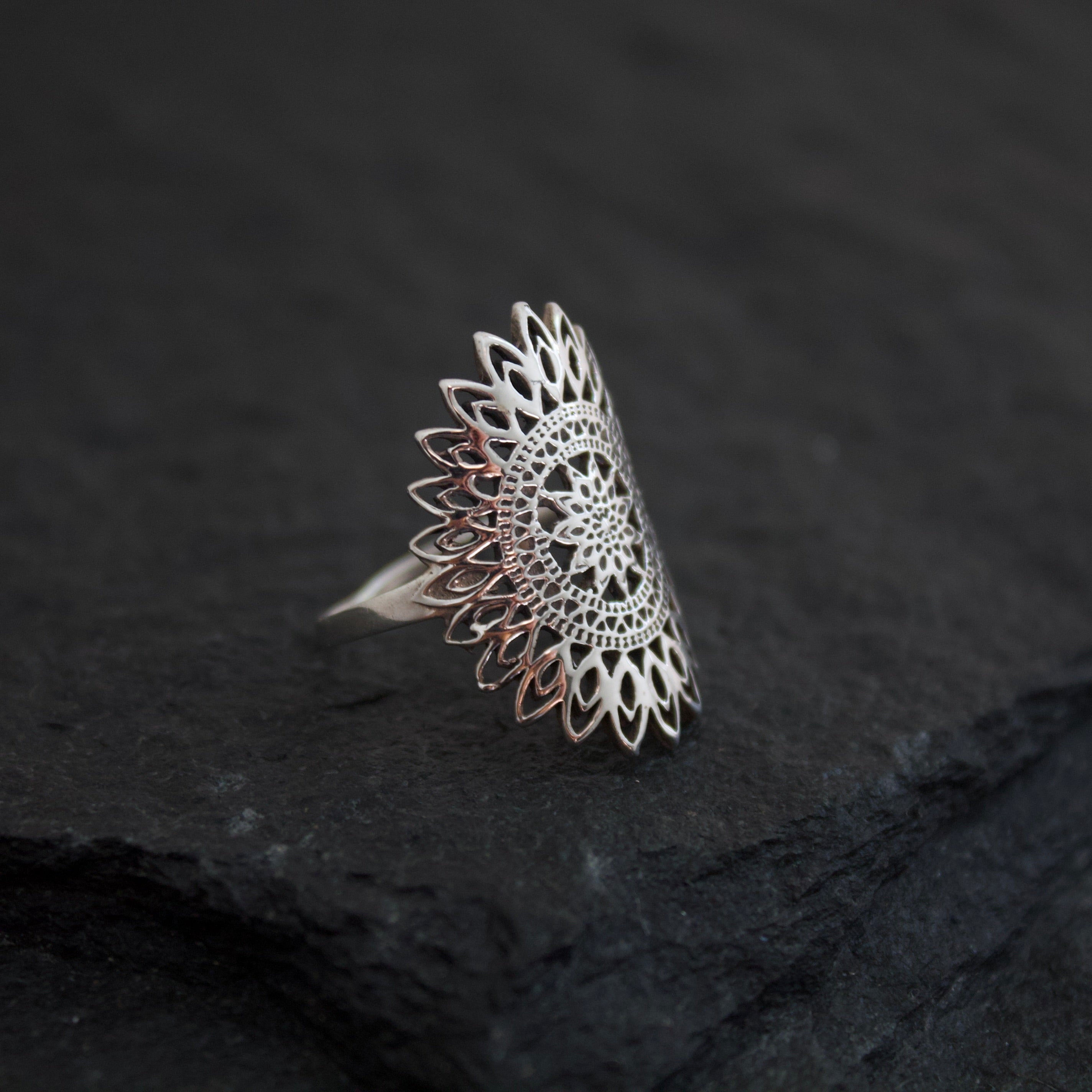 Solara Filigree Ring